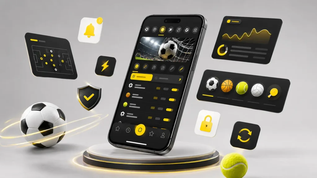 Fonctionnalités Melbet app